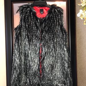 Betel Studio Faux Fur Vest